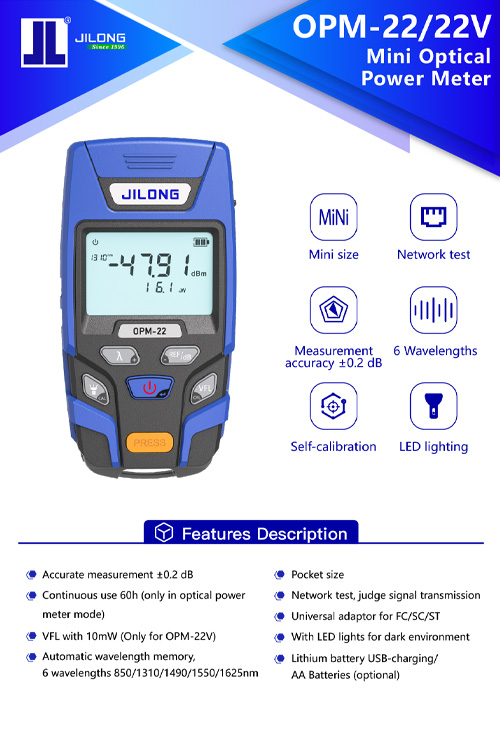 OPM-22 parâmetro